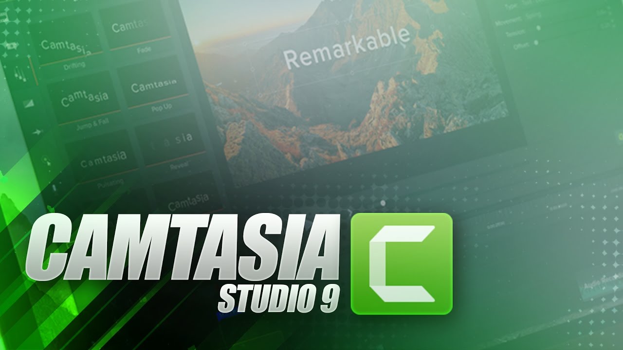 Intro Con Camtasia Studio 9 15940