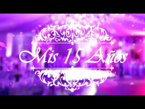 Intro para Quinceanera Editable 15873