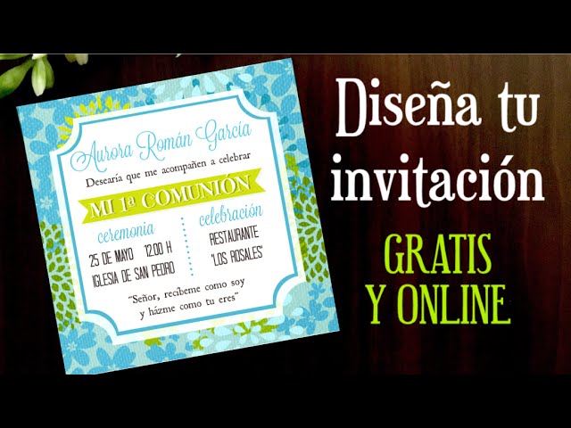 Invitacion Virtual de Cumpleanos 13160