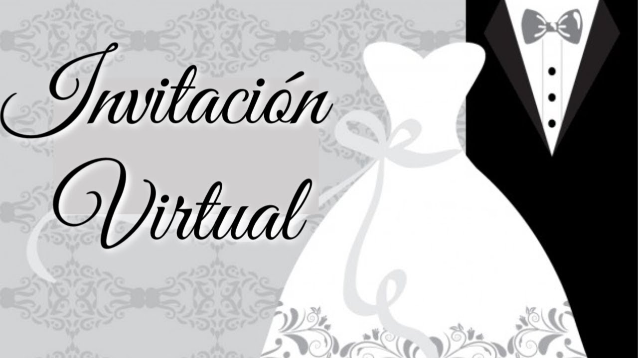Invitacion Virtual de Matrimonio 13163