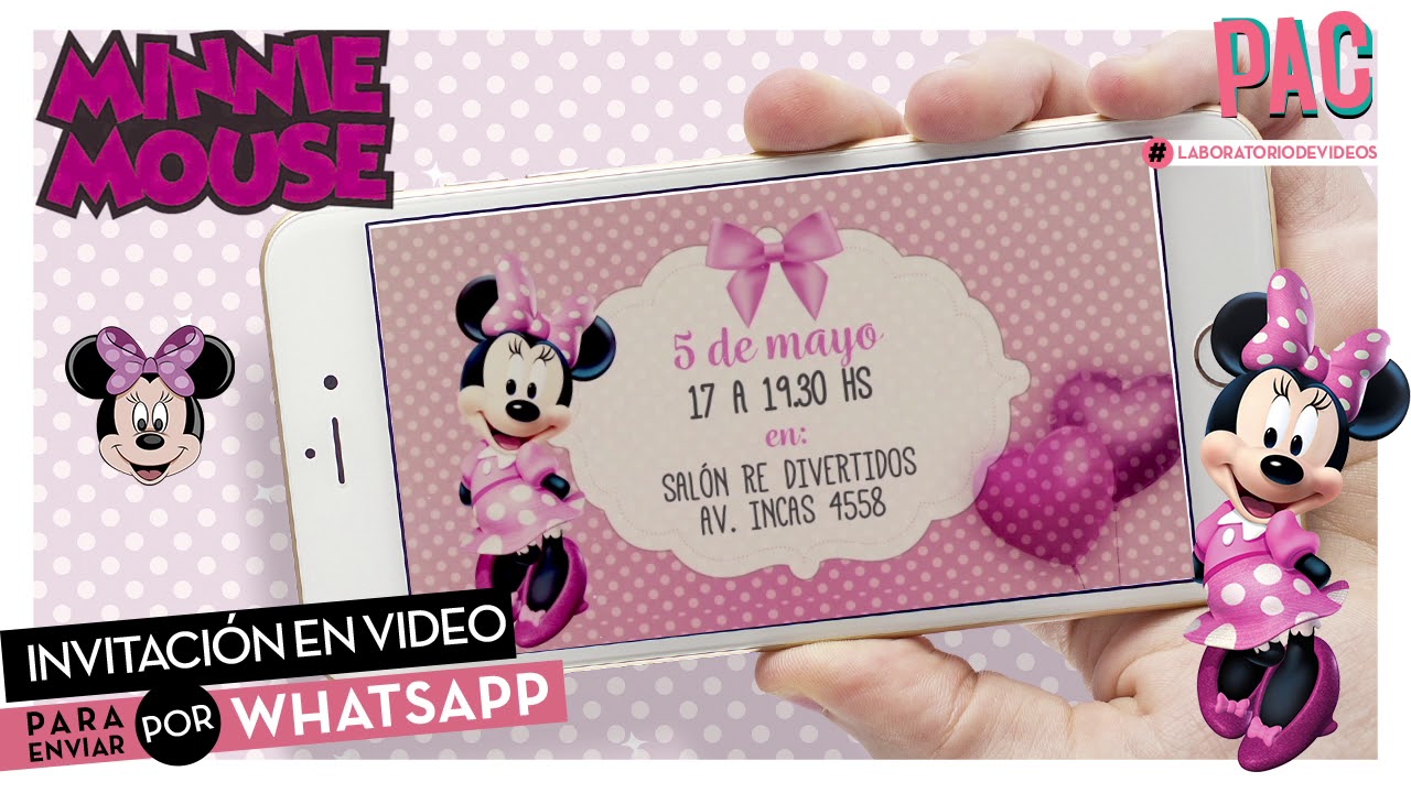 Invitacion para Enviar Por Whatsapp 13101