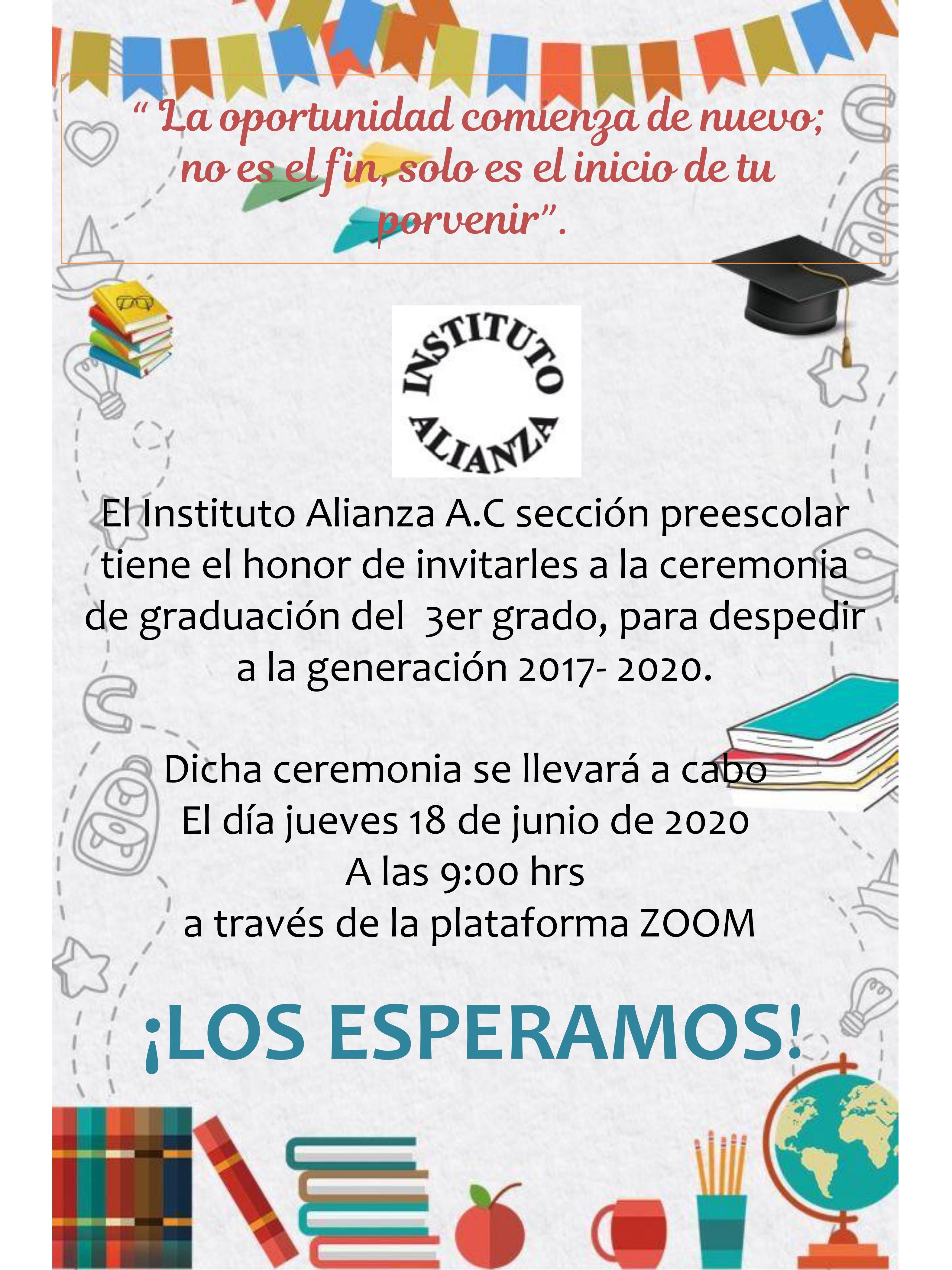 Invitacion para Graduacion 13126