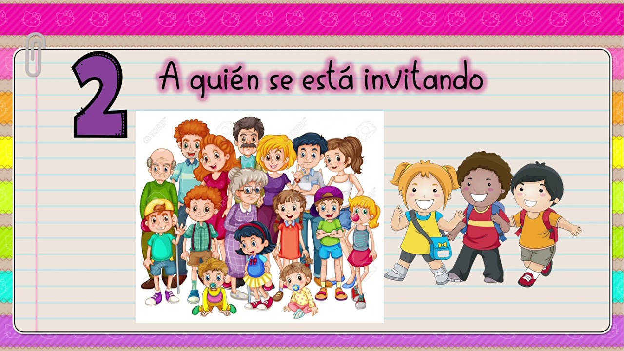 Invitacion para Ninos de Primaria 13102