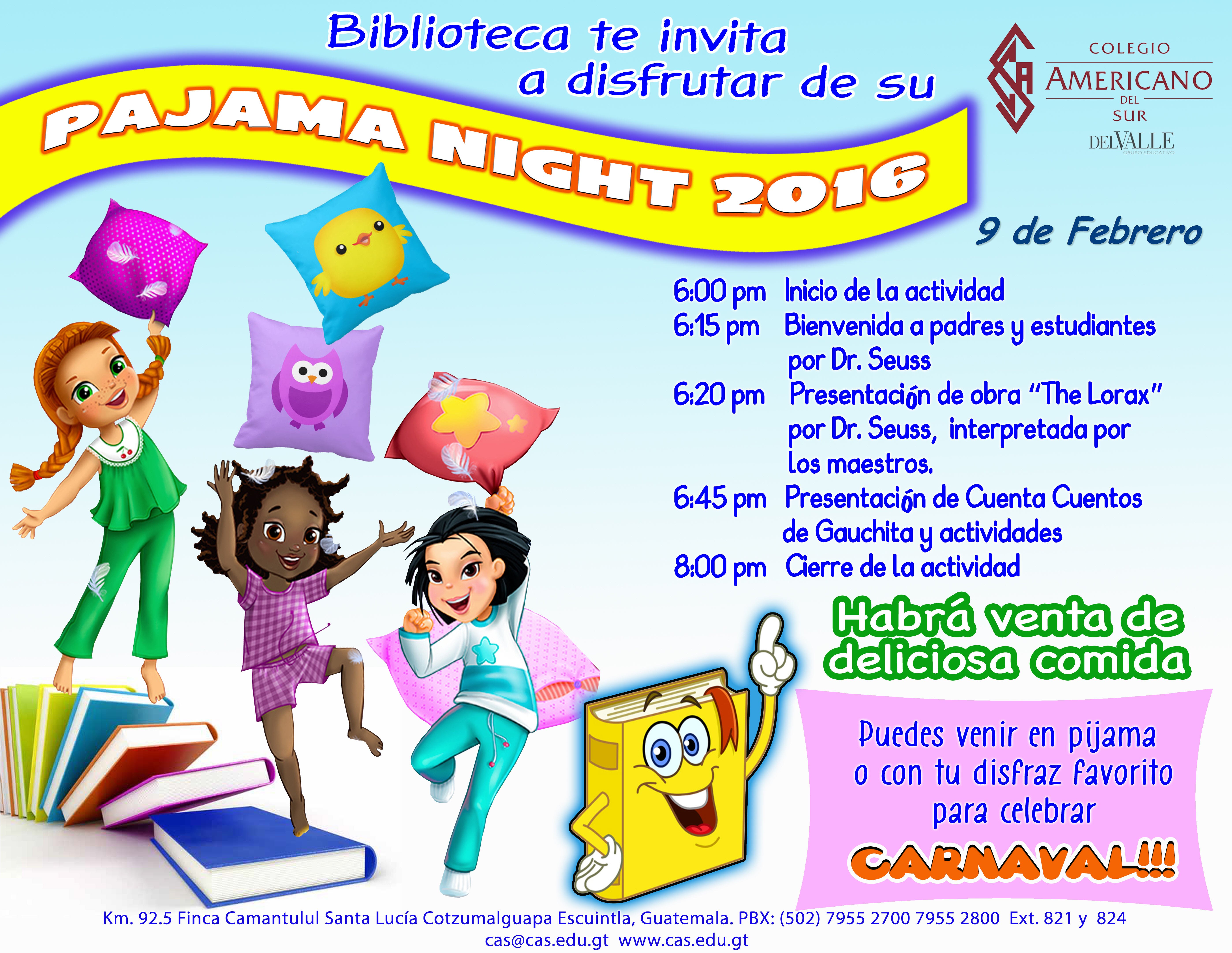 Invitacion para Pijamada 13151