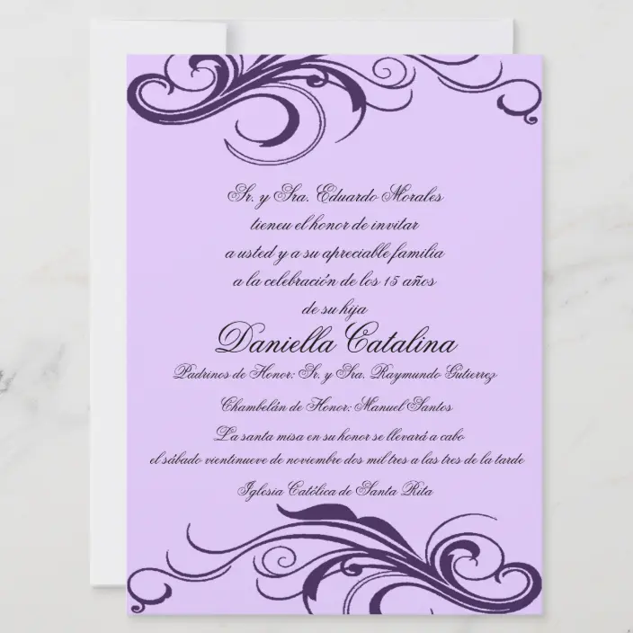 Invitacion para Quinceanera 13152