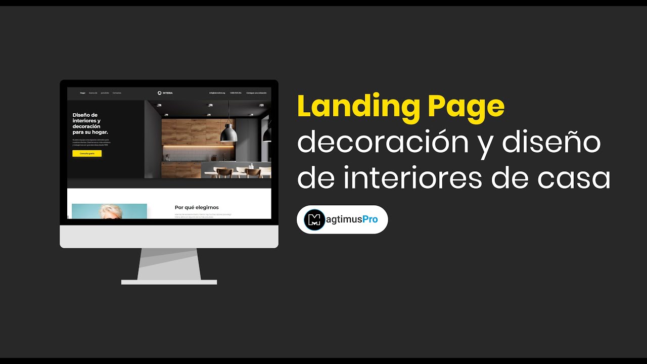 Landing Page sobre Diseno de Interiores 14907