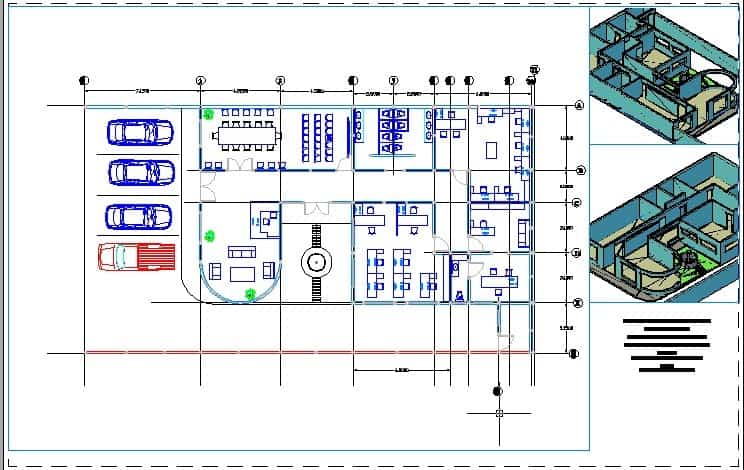 Plano 3d en Autocad 10401