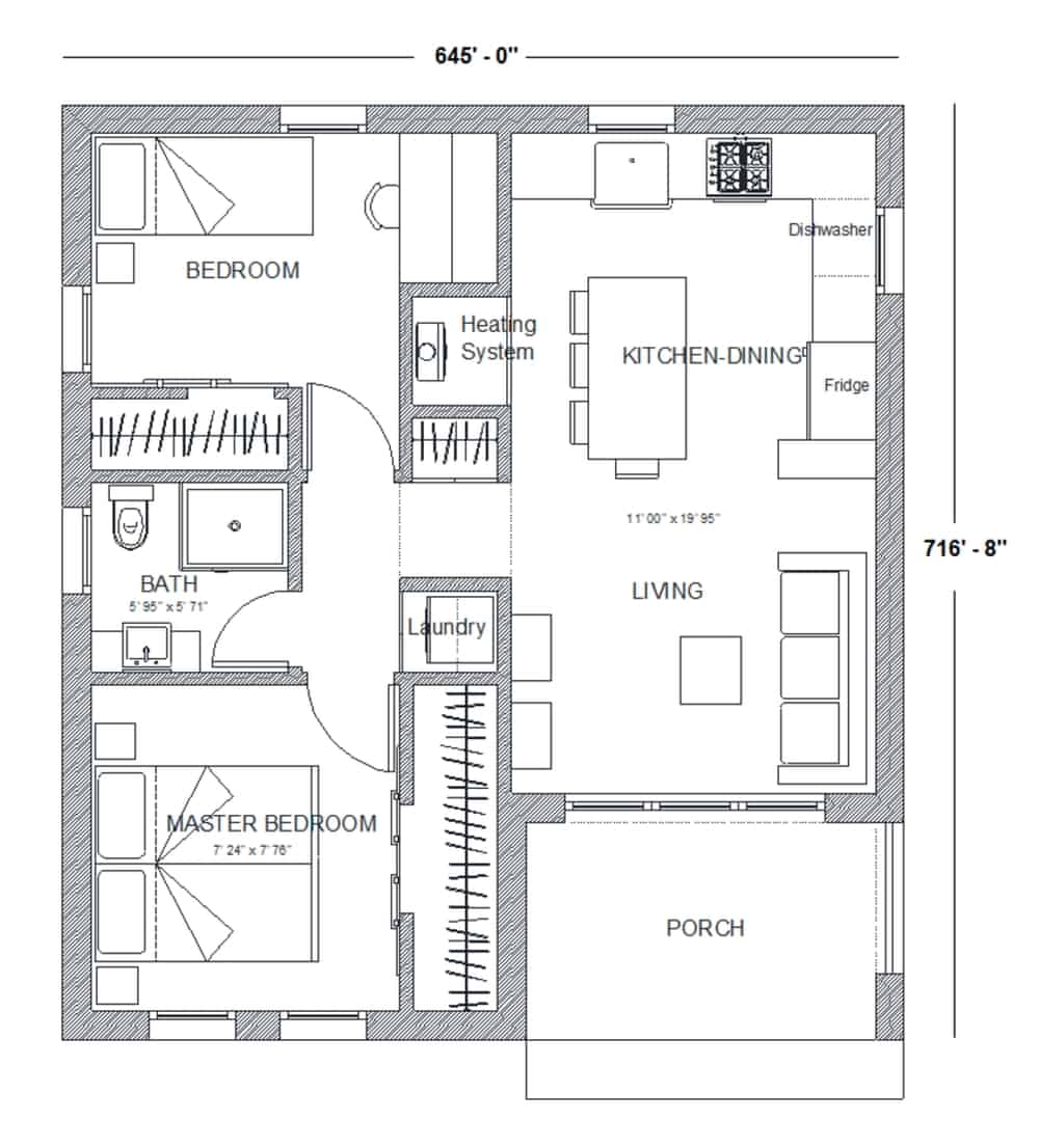 Plano de Casas 2d 9702