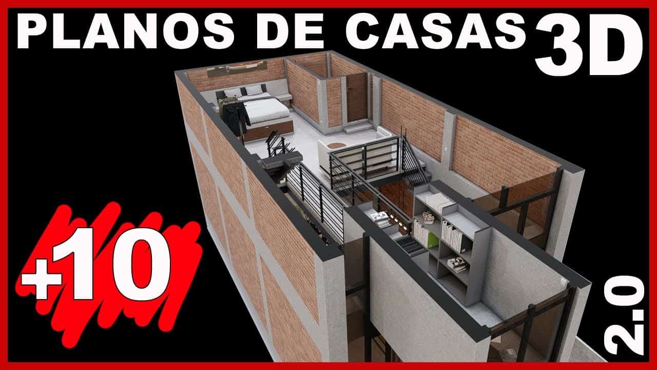 Plano de Casas 3d 9700