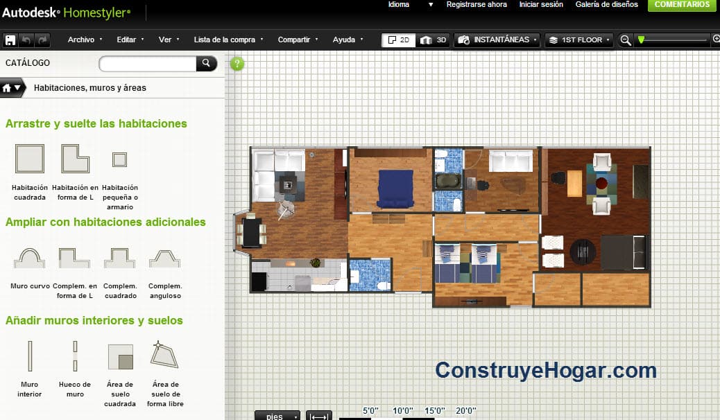 Plano de Habitaciones Online 9711