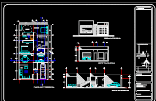 Plano de Tuberias en Autocad 10393