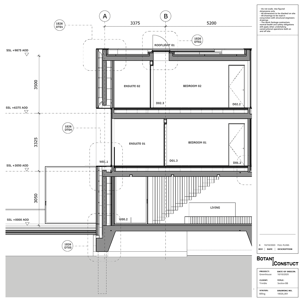 Plano en Layout Sketchup 9754