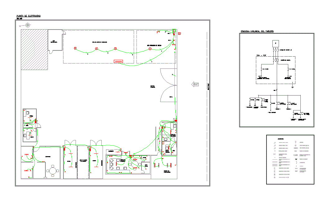 Plano para Bodegas 9721