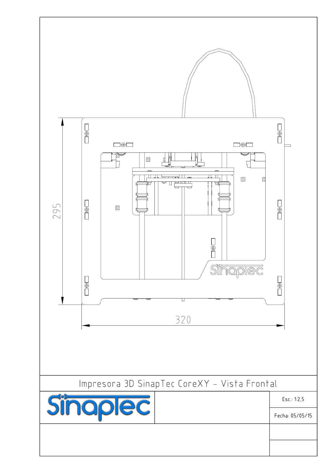 Plano para Impresora 3d 9686