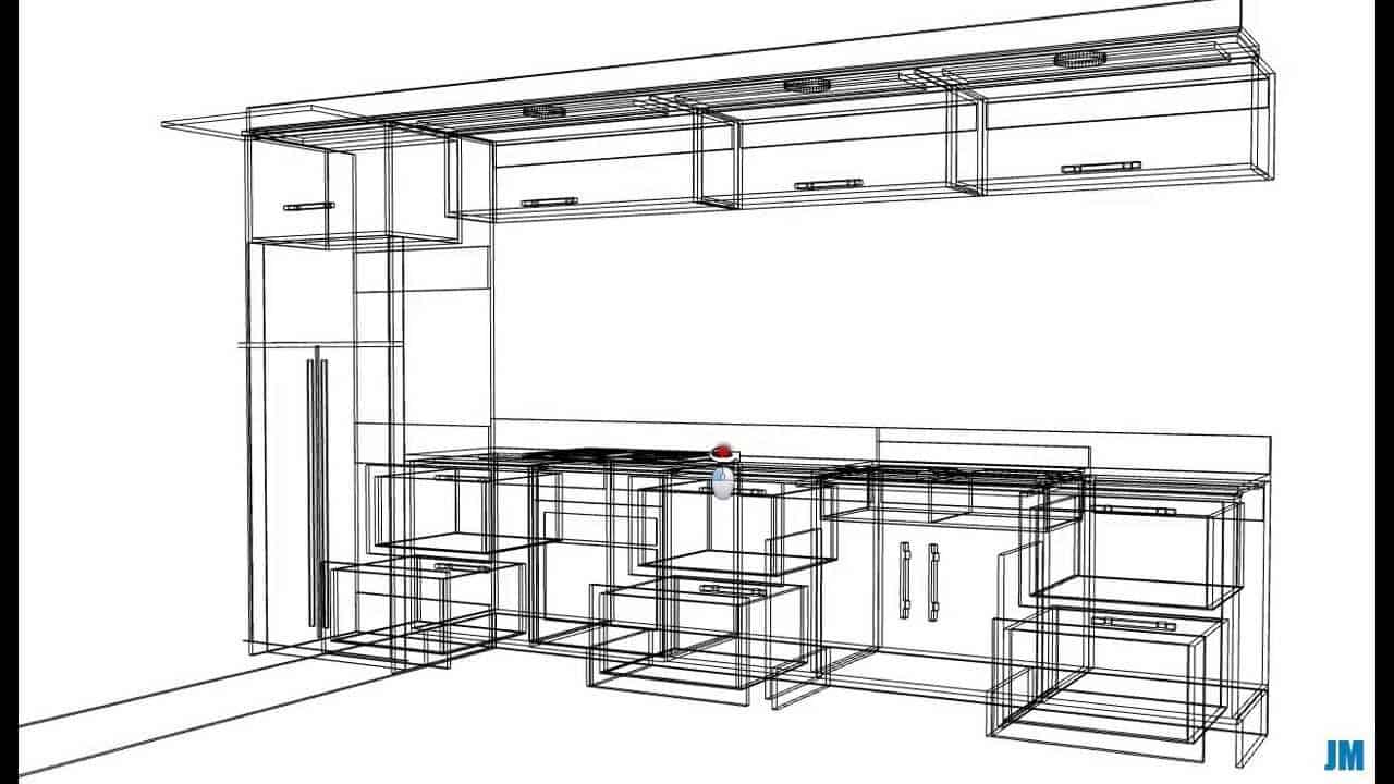 Plano para Muebles de Cocina 9706