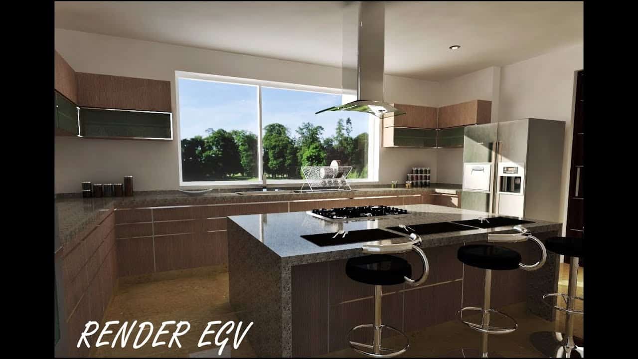 Render de Cocina 10603