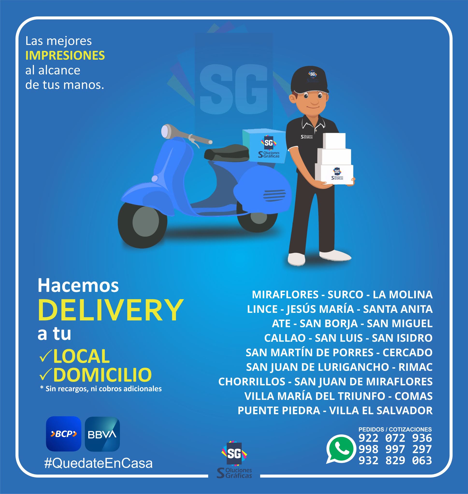 Tarjeta de Presentacion para Delivery 14986