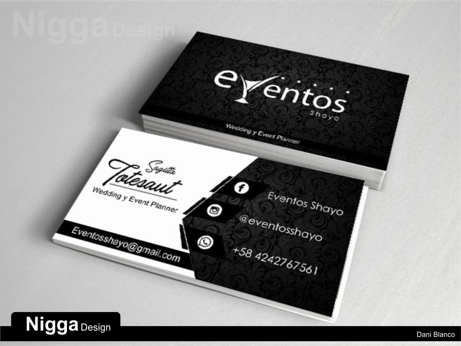 Tarjeta de Presentacion para Eventos 14996