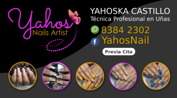 Tarjeta de Presentacion para Manicurista 15046