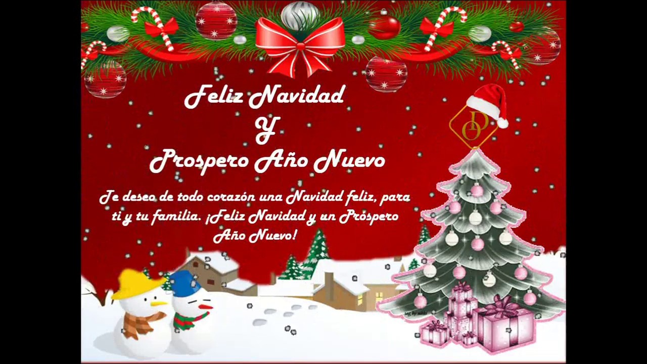 Tarjeta de Presentacion para Navidad 15769