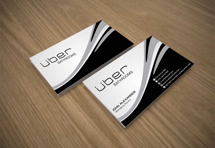 Tarjeta De Presentacion Para Uber 15021