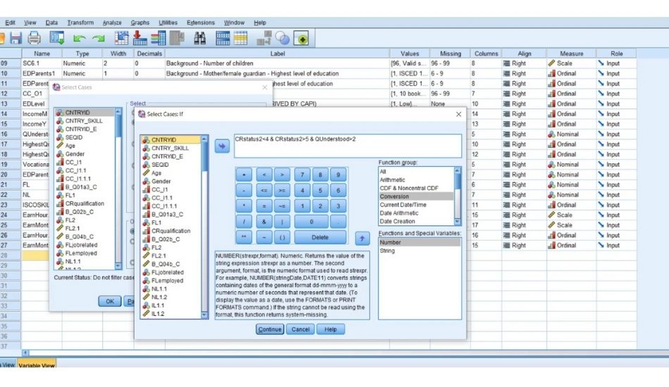 Servicio de Análisis de Datos con SPSS