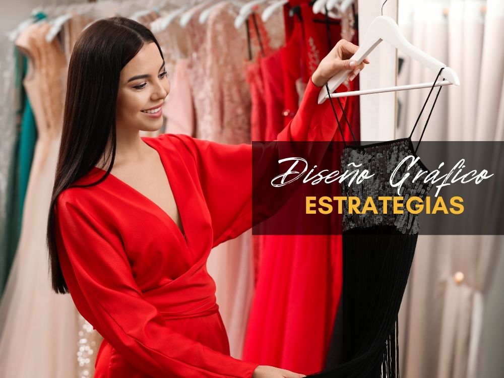 diseño gráfico para tiendas de renta de vestidos