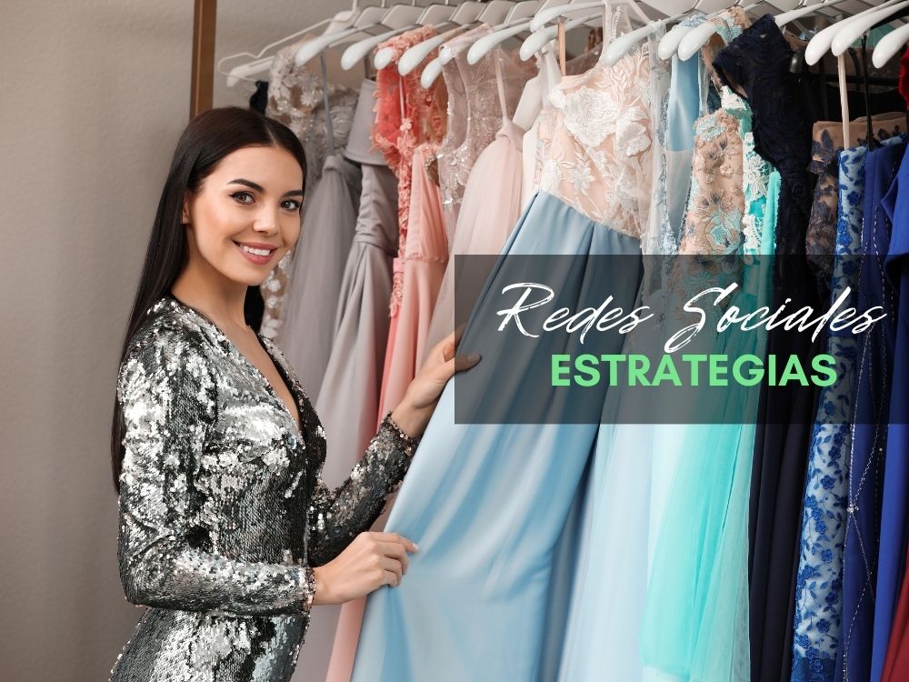 ideas de redes sociales para tiendas de renta de vestidos