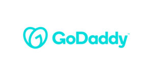 Logo y enlace a la sección de GoDaddy