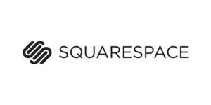 Logo y enlace a la sección de Squarespace